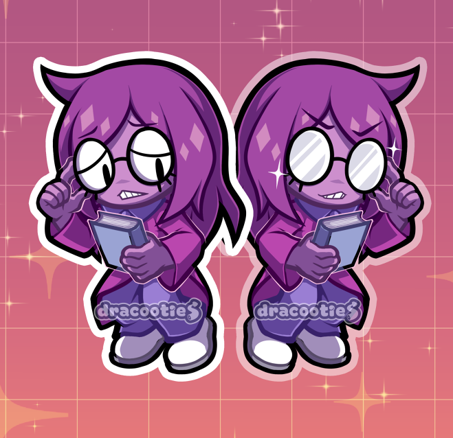 🆕 [PRE-ORDER] Deltarune Acrylic Charms (Ch5 & Berdly) ✦ Unofficial Fan Merch
