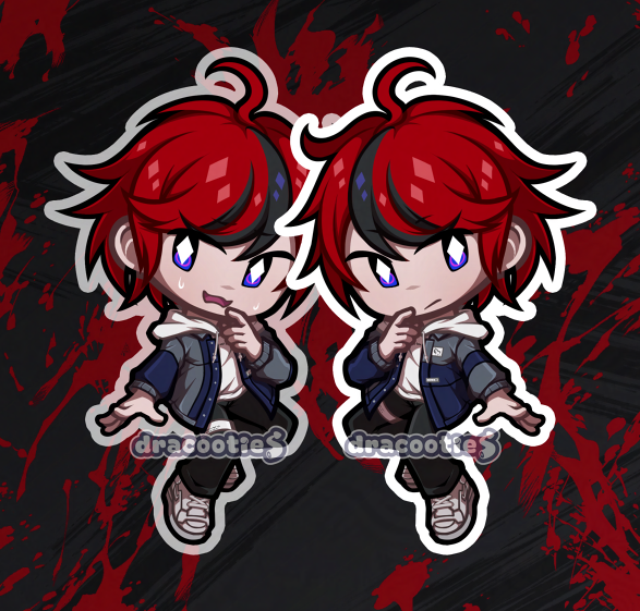 [🆕 + Yugamu] The Hundred Line Acrylic Charms ✦ Unofficial Fan Merch